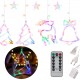 Гирлянда Штора, от сети, 2,5м, 138LED, Разноцветная