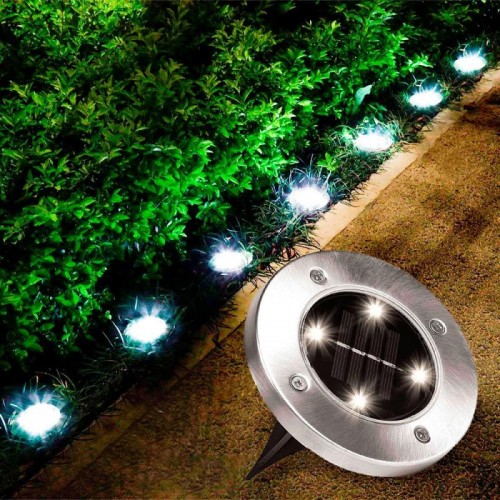 Садовий вуличний світильник із сонячною батареєю, MAXI DISC LIGHT