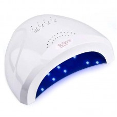 LED лампа для маникюра SUN ONE 48W белая — быстрая сушка гель-лака
