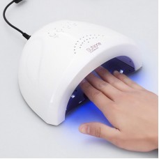 LED лампа для маникюра SUN ONE 48W белая — быстрая сушка гель-лака