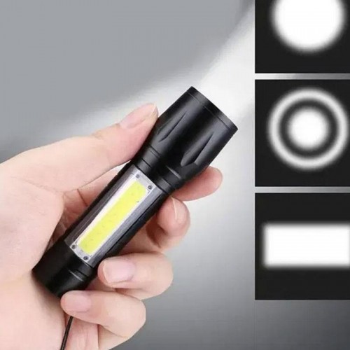 Ліхтарик акумуляторний 2в1, USB, XPE+COB, Police BL 511 Ліхтарик акумуляторний 2в1, USB, XPE+COB, Police BL 511