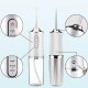Портативний іригатор для ротової порожнини 230 мл Portable Oral Irrigator, Білий / Акумуляторний іригатор для зубів