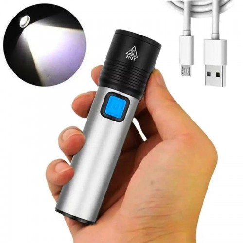 Ручний акумуляторний ліхтарик USB, BL K31
