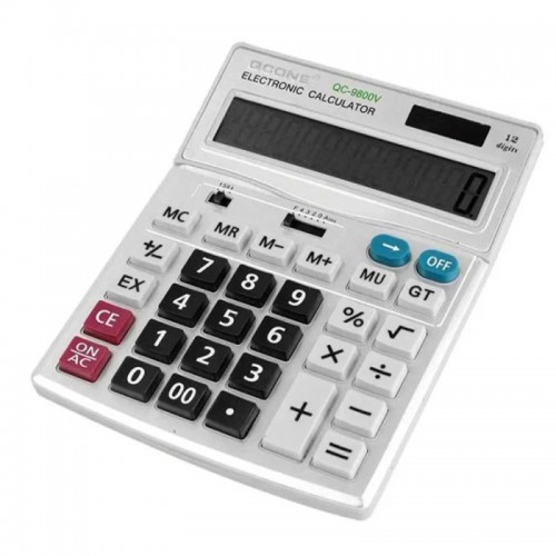 Калькулятор AX 9800V Сірий Калькулятор AX 9800V Сірий