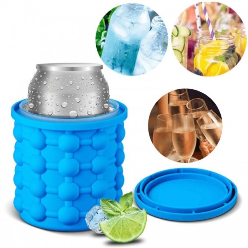 Силіконова форма для льоду Ice Cube Maker Genie