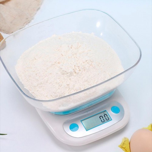 Кухонные весы с чашей до 7 кг, ACS 125, Голубой