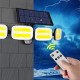 Вуличний ліхтар із датчиком руху BL KXK 601 Solar 240 COB