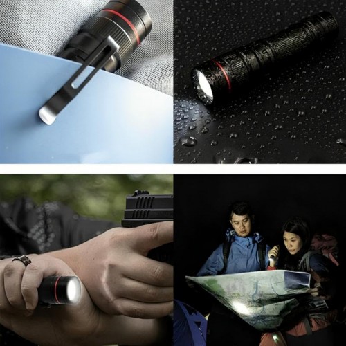 Ручний ліхтарик акумуляторний, з USB та Zoom, BL-B518-XPE Ручний ліхтарик акумуляторний, з USB та Zoom, BL-B518-XPE