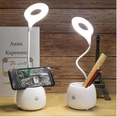 Светодиодный настольный светильник ТО-00124 с органайзером и USB