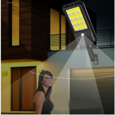 Прожектор на сонячній батареї 2400мАч IP65 з датчиком руху