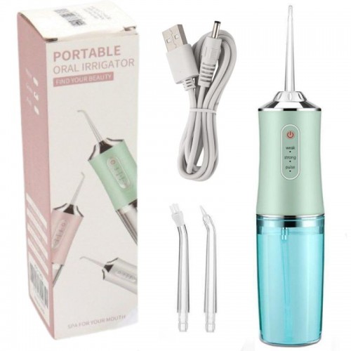Портативний іригатор для ротової порожнини 230 мл Portable Oral Irrigator, Блакитний