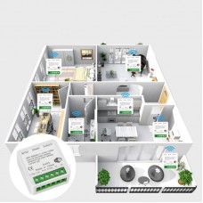 Бездротовий розумний вимикач з таймером 16A — WiFi реле для Smart Home
