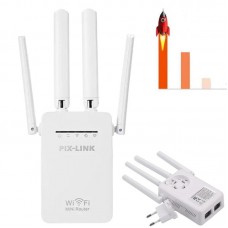 Підсилювач сигналу Wi-Fi з 4 антенами, до 300 мб