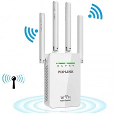 Підсилювач сигналу Wi-Fi з 4 антенами, до 300 мб