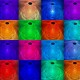 Настольная LED лампа с RGB и USB (21х9 см), Crystal Rose Ambience