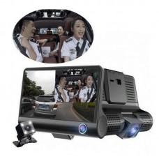 Автомобільний відеореєстратор 4, 3 камери, Full HD, SD319/z233D