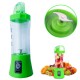 Акумуляторний міні-блендер на 400мл Juicer NG-01, 2000мАч, USB, Зелений