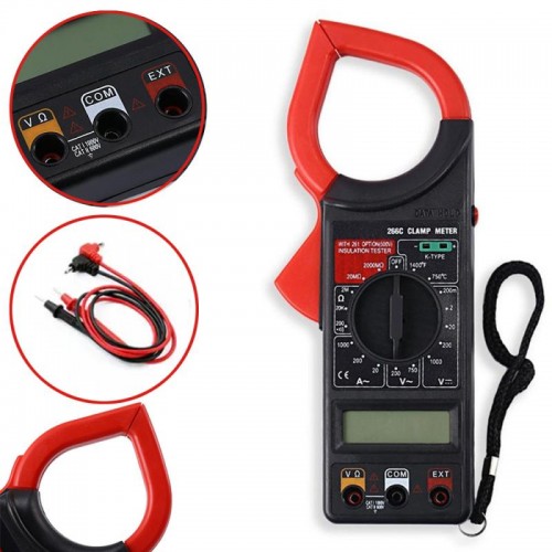 Мультиметр DT 266 C + Токові кліщі