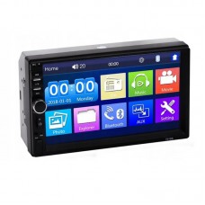 Автомагнитола 2DIN 7 дюймов MP5 USB Bluetooth 7018B с пультом ДУ