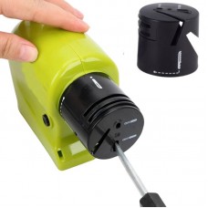 Точилка для ножей и ножниц 2в1 Knife Sharpener на батарейках — быстрая заточка за несколько секунд
