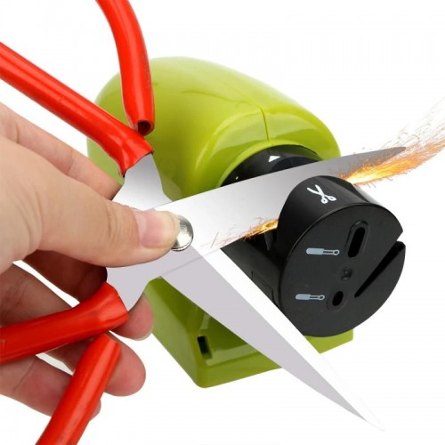 Точилка для ножей и ножниц 2в1, Knife Sharpener, от батареек Точилка для ножей и ножниц 2в1, Knife Sharpener, от батареек