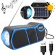 Портативна сонячна система 3в1 GD-LITE-11, з Bluetooth, LED-ліхтарем, FM