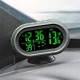 Автомобильные часы с термометром и вольтметром VST 7009V