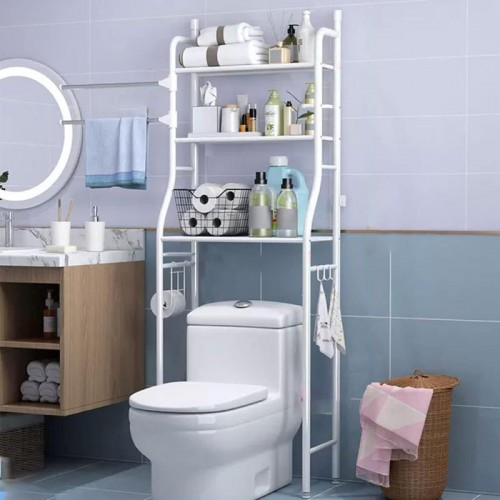 Полка стеллаж над стиральной машинкой LAUNDRY RACK TW-106