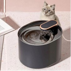 Поїлка-фонтан для котів і собак 3л USB LY-292 сіра