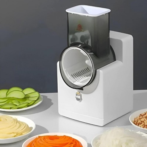 Электрическая овощерезка 3в1, Vegetable cutter + насадки