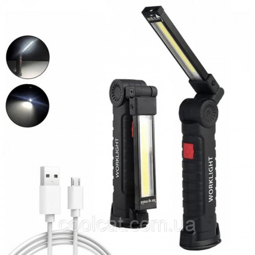 Світлодіодний ліхтар на магніті, від USB, SMD, WORKLIGHT-W51