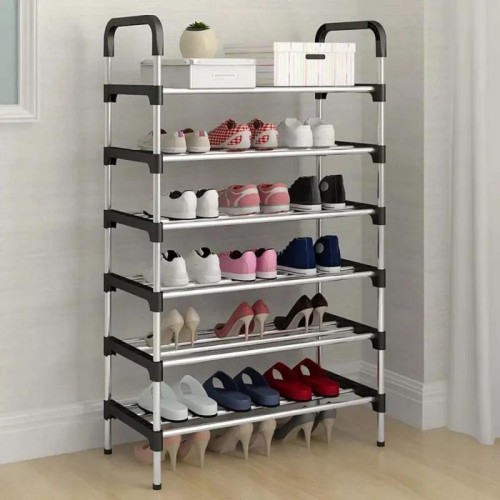 Полиця для взуття 6 секцій (105х54х25см) New shoe rack Полиця для взуття 6 секцій (105х54х25см) New shoe rack