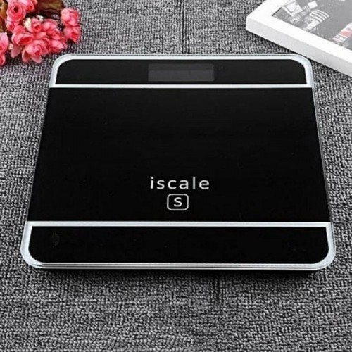 Ваги підлогові до 180кг, 2017D ISCALE, Чорний Ваги підлогові до 180кг, 2017D ISCALE, Чорний