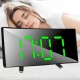 Зеркальные LED часы с термометром, с будильником DT-6507