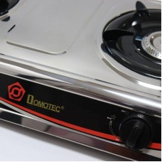 Газова плита настільна Domotec MS 6606 на 2 конфорки 4,4 кВт