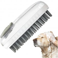 Масажна розчіска для котів та собак, з дозатором для мила, Body Brush LY-528