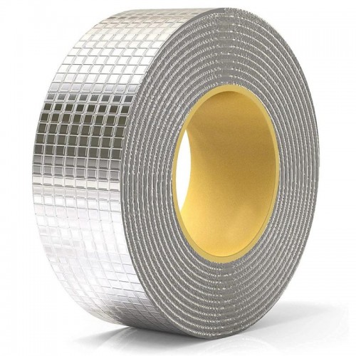 Міцна липка стрічка з алюмінієм, 10 м, BUTYL SELF-ADHESIVE