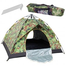 Намет автоматичний для 4 осіб 200х200х140см, YB-3007 Camping Tent, Камуфляж