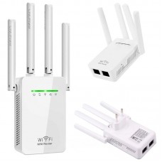 Підсилювач сигналу WiFi 300 Mbps PIX-LINK LV WR09 з 4 антенами
