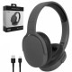 Бездротові навушники з мікрофоном та Bluetooth, 2961 BT, Чорні