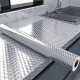 Алюминиевая фольга на клейкой основе 5м х 60 см, Ромб