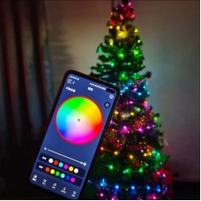 RGB світлодіодна стрічка 10м з пультом керування USB 5050