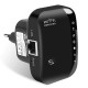 Підсилювач WiFi сигналу до 300 Mb/s (2,4G) МТ02, Чорний