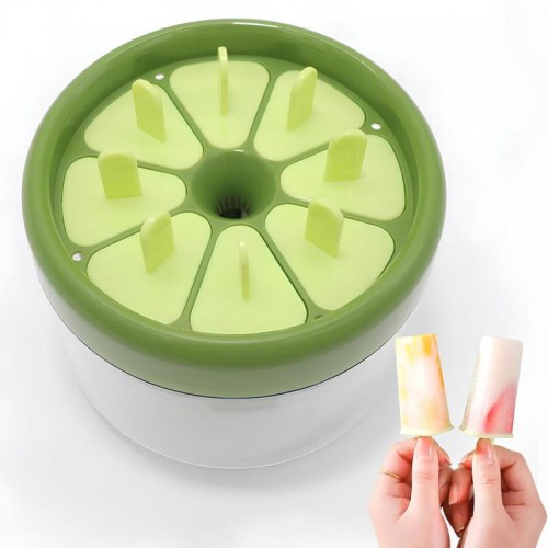 Форма для морозива на 8 порцій, ICE CREAM MOLD, Зелена