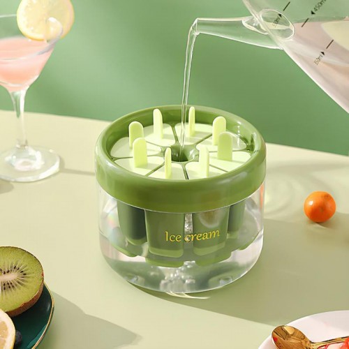 Форма для морозива на 8 порцій, ICE CREAM MOLD, Зелена Форма для морозива на 8 порцій, ICE CREAM MOLD, Зелена