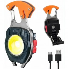 Акумуляторний LED ліхтарик W5147 з карабіном та викрутками