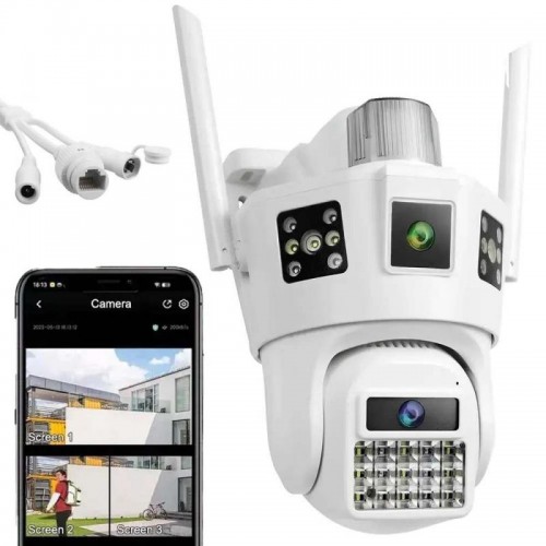 WIFI камера видеонаблюдения 12Мп, с ночным видением, SD 39