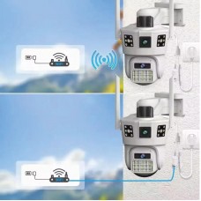 WiFi камера видеоспостереження 12Мп SD 39 з нічним баченням та ІЧ-підсвічуванням