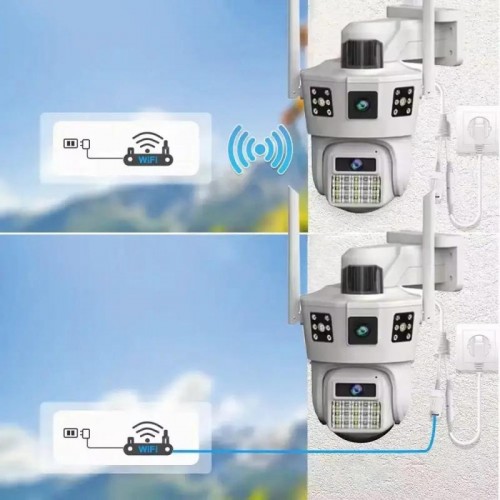 WIFI камера видеонаблюдения 12Мп, с ночным видением, SD 39 WIFI камера видеонаблюдения 12Мп, с ночным видением, SD 39