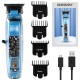 Машинка для стрижки волосся і бороди + 4 насадки, від USB, GEEMY GM8007